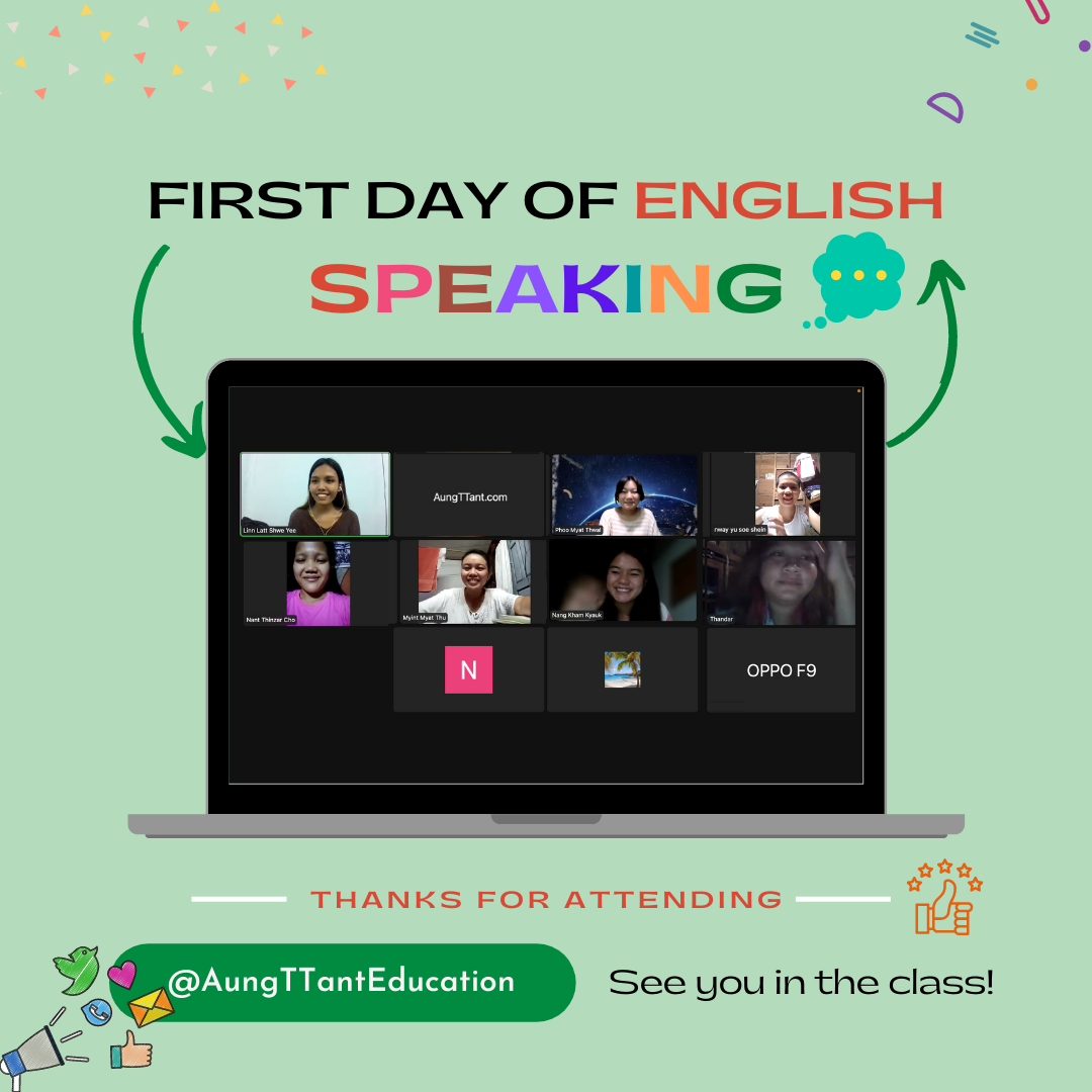 First Day Of English Speaking Basic Hype Think Education 0375